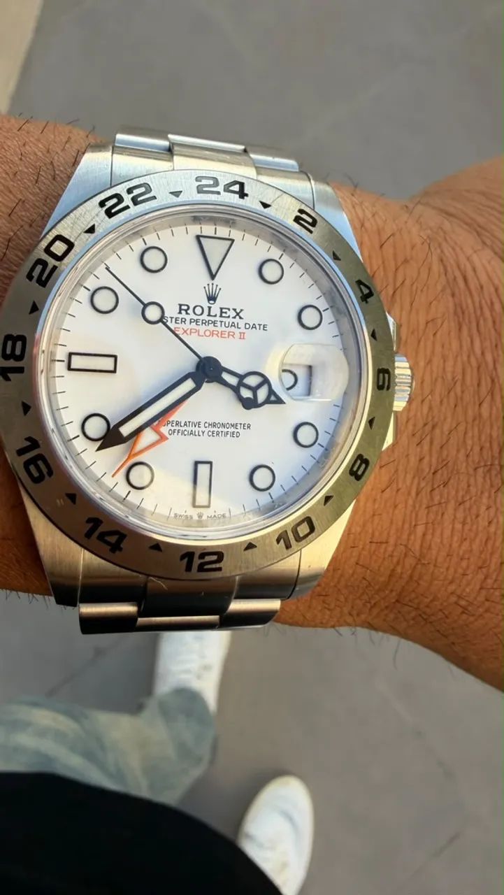 Rolex Explorer II Polar 42mm 2022 Full Set - Foto 3