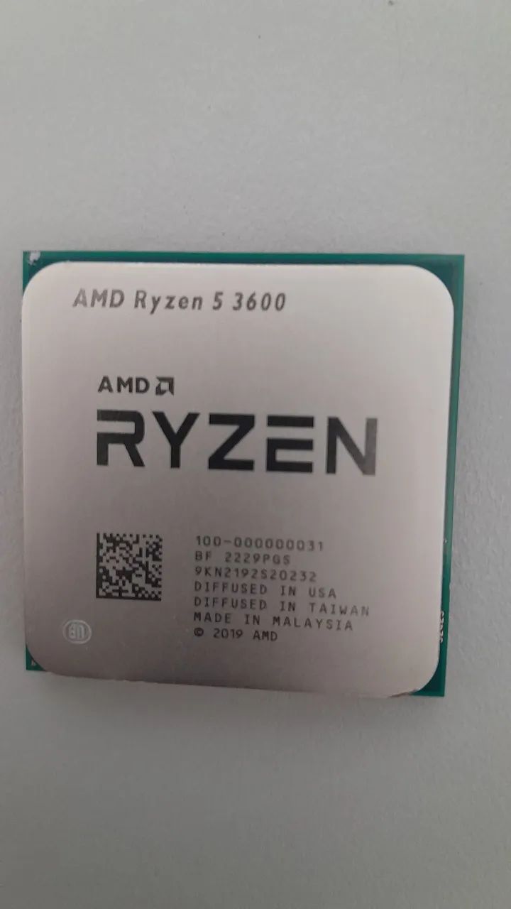 AMD Ryzen 5 3600 Núcleos 6/12 Threads 35MB Cache