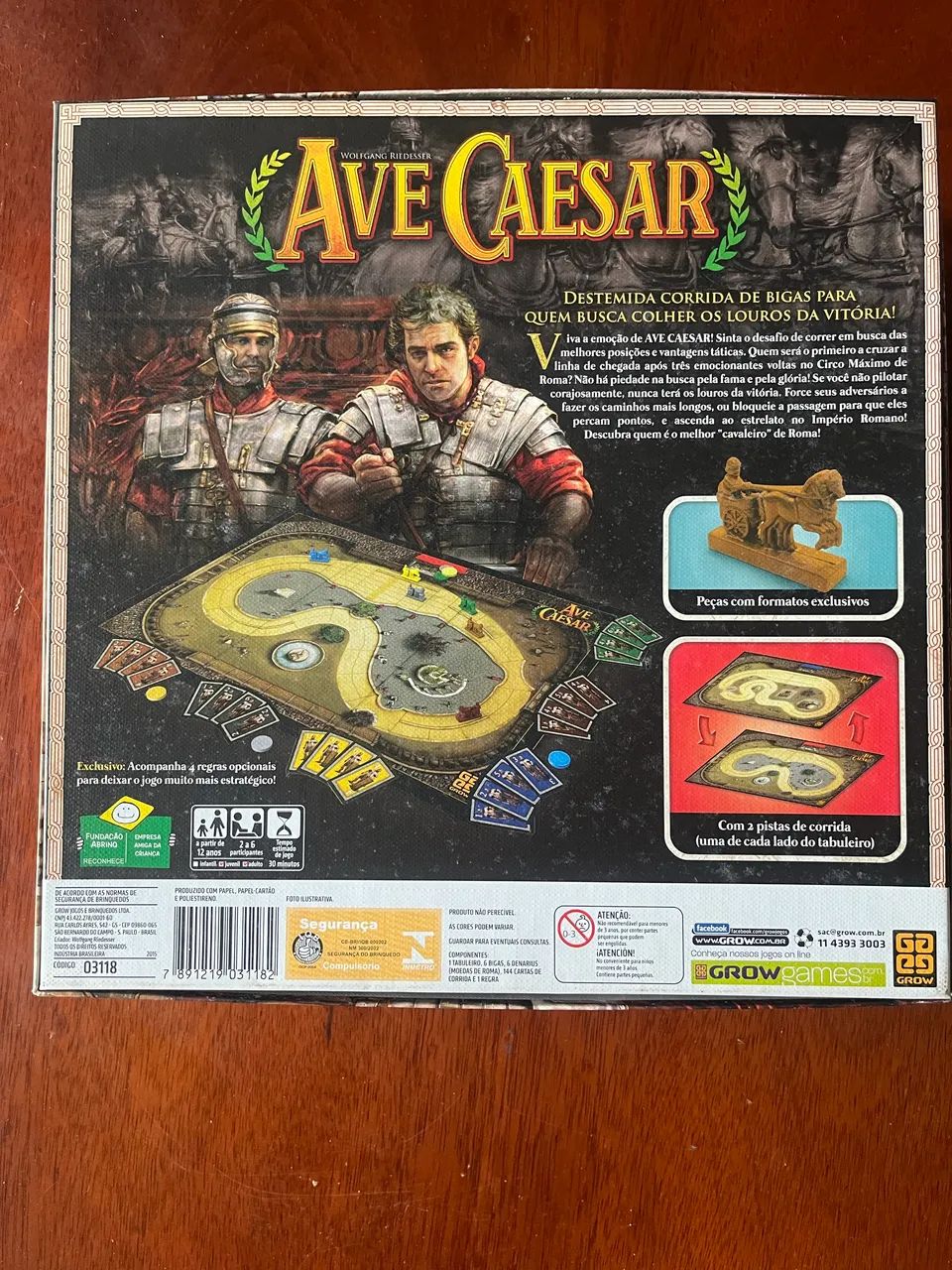Jogo Ave Caesar - Foto 3