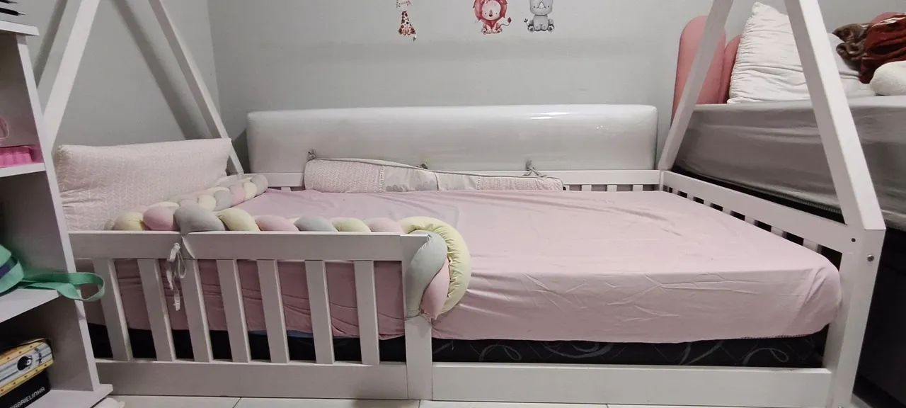 Cama infantil montessoriana casa solteiro - Foto 3