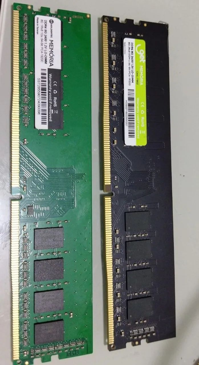 Memória DDR4 2400