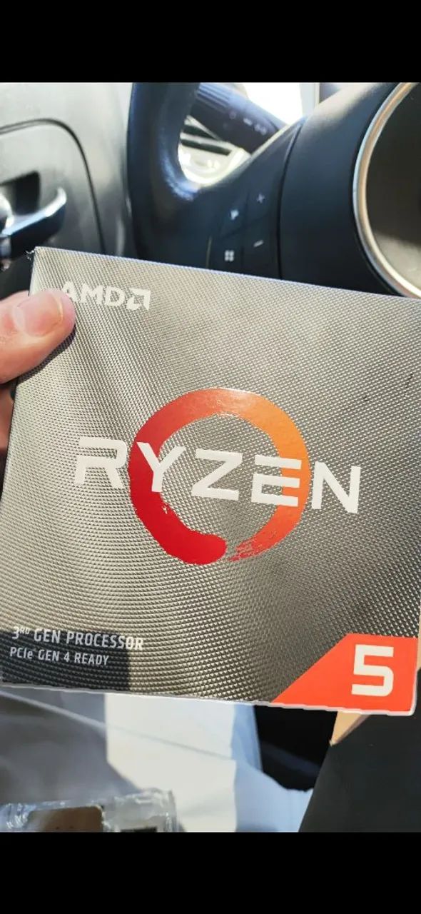 Oportunidade! RYZEN 5 3600 com caixa e cooler!