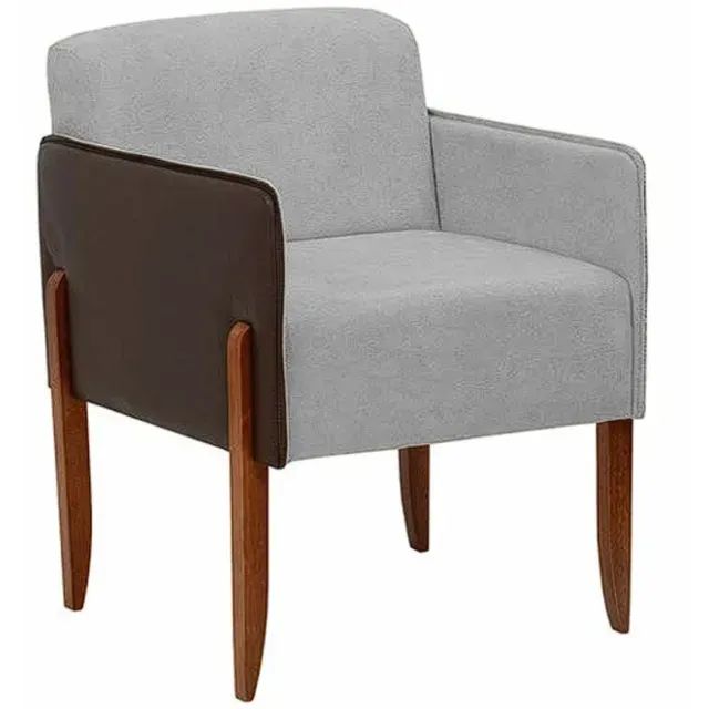 Novidade!! Poltrona Decorativa 040 em Linho Jc 65cm  - Foto 2