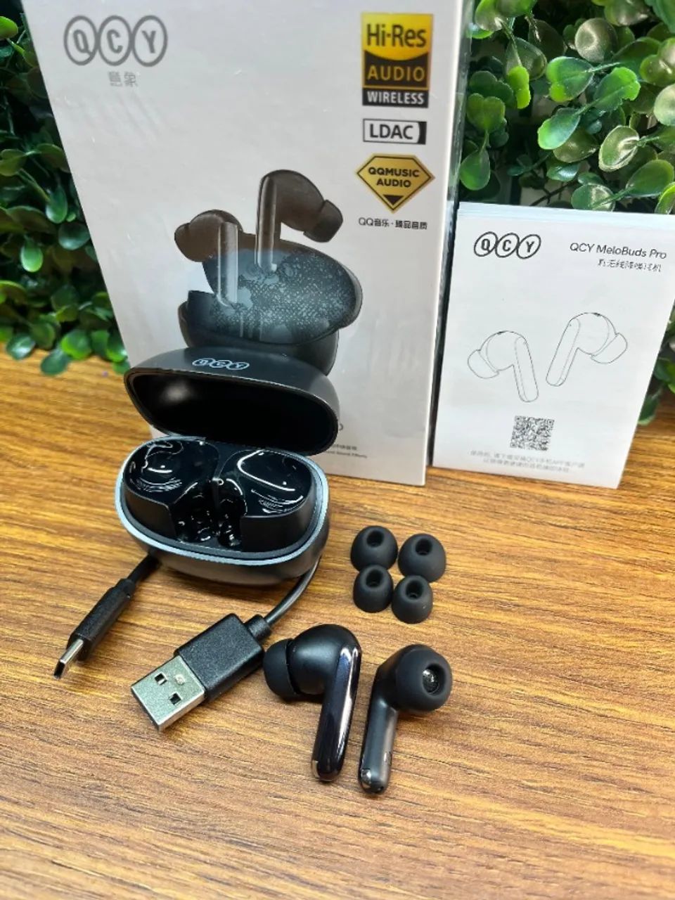 Fone bluethooth QCY Melobuds pro ANC HT08 - Foto 4