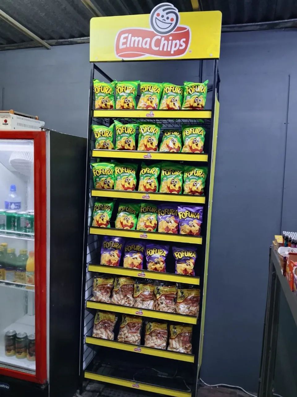 Expositor de Chão Reforçado - Multiuso (Ideal para Comércio) $300