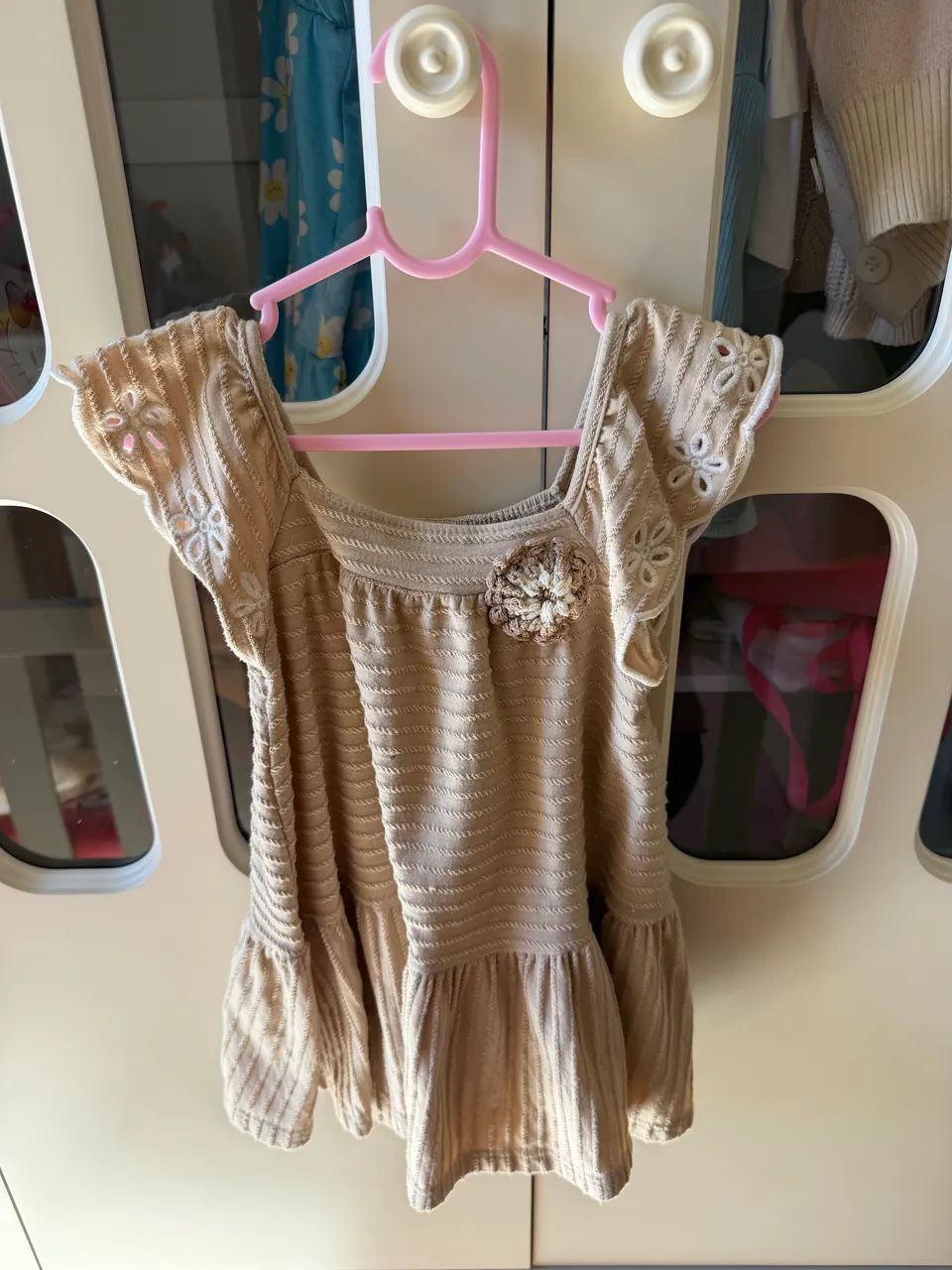 Vestido Milon nude 1 ano 