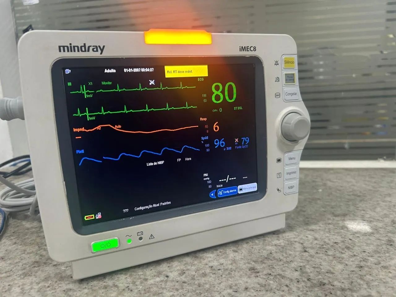Monitor mindray 8 polegadas 