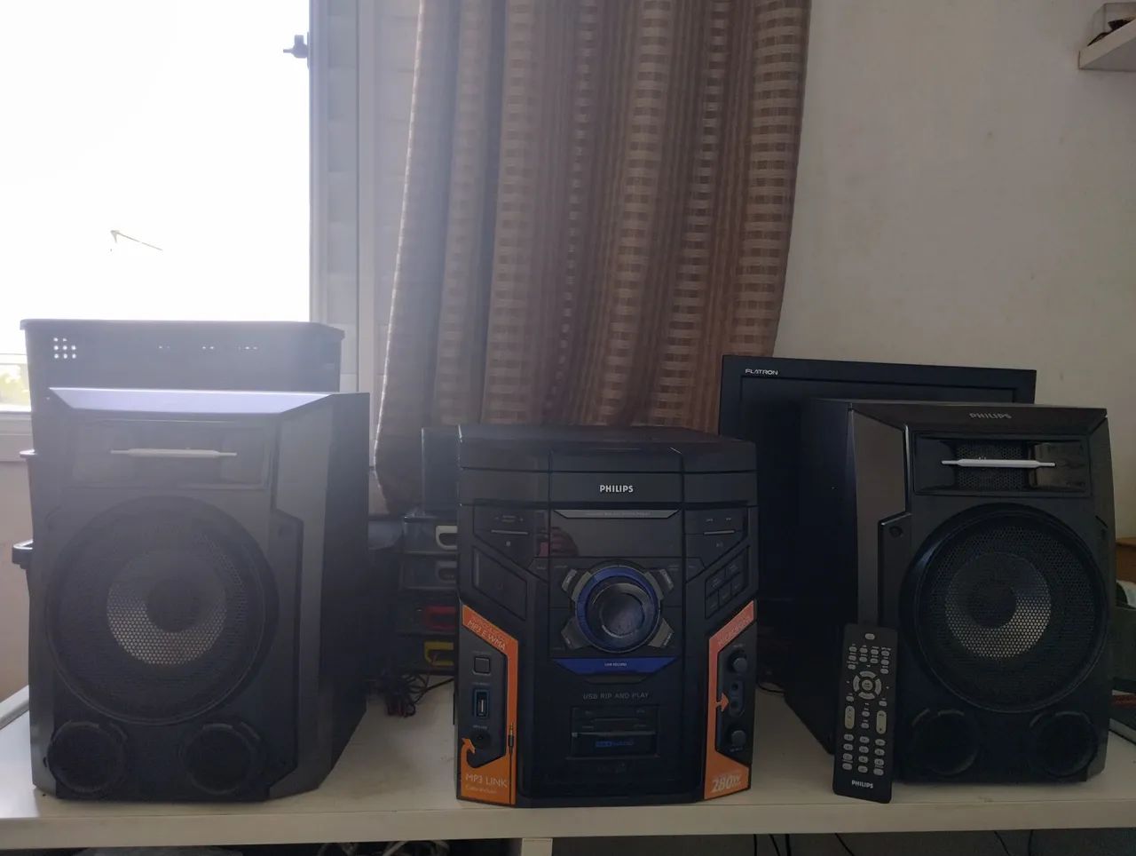 Mini System Philips, 280w RMS potência, perfeito estado de conservação. - Foto 5