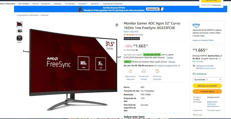 Monitor PC