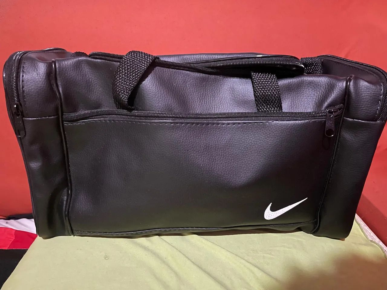 バッグ 2000s NIKE Leather Bag DEADSTOCK MALA NIKE COURO SINTÉTICO NUNCA USADA - Bolsas, malas e mochilas