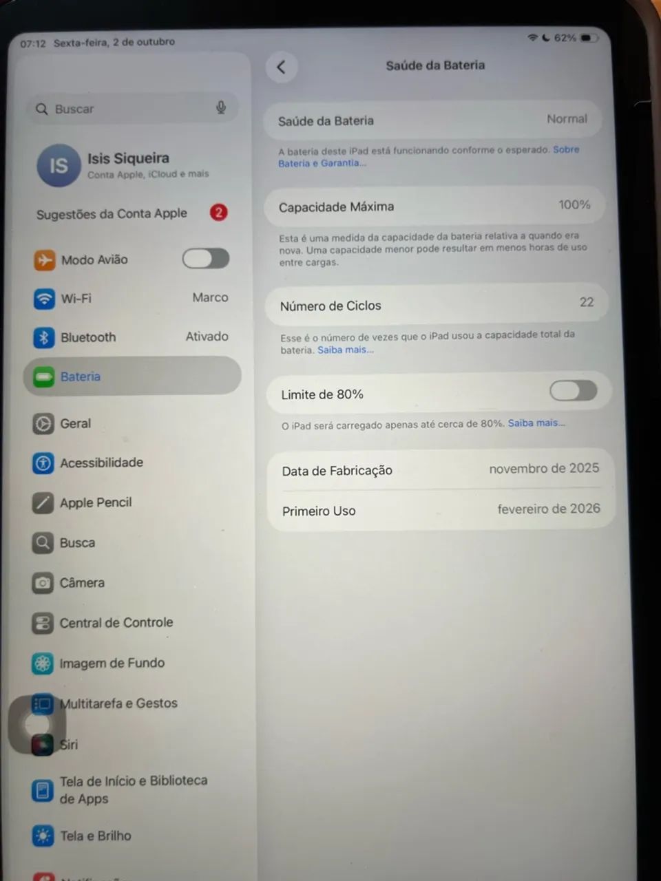 IPAD 11  geração A16 128GB  - Foto 4