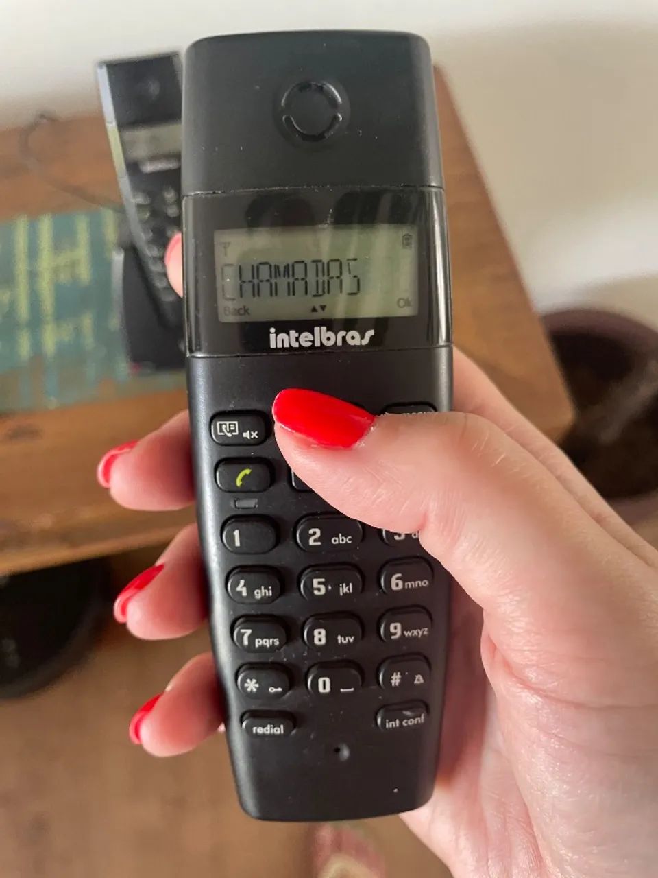 Telefone sem fio intelbras base + ramal - Foto 4