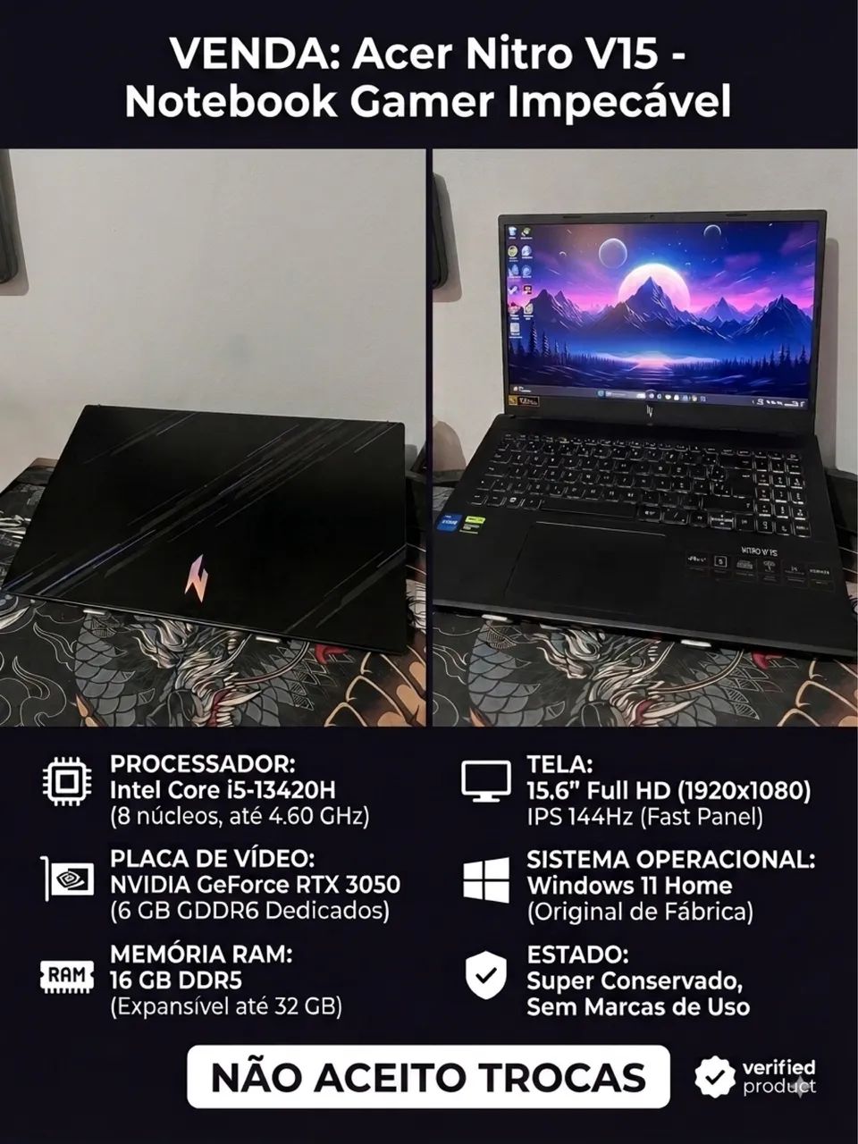 Acer Nitro v15