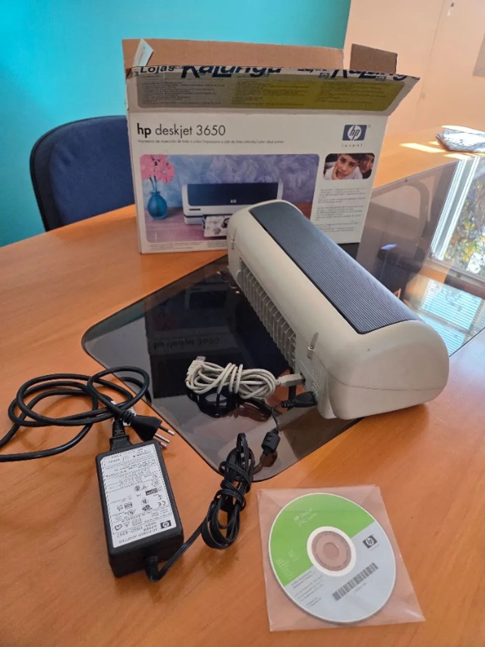 Impressora jato HP Deskjet 3650 completa - Foto 4