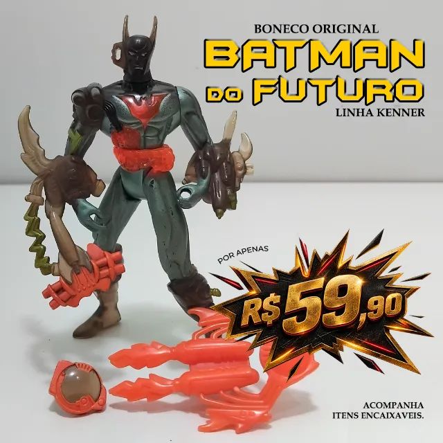 BATMAN DO FUTURO - BONECO ORIGINAL KENNER - USADO