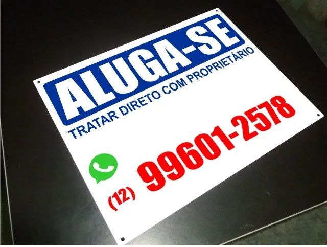 Placa Aluga Vende Casa Apartamento Sítio Chácara - Foto 3