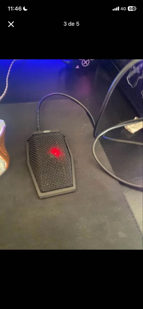 Microfone de mesa - Foto 4