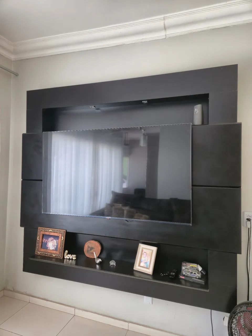 Painel MDF Laqueado TV até 70 polegadas