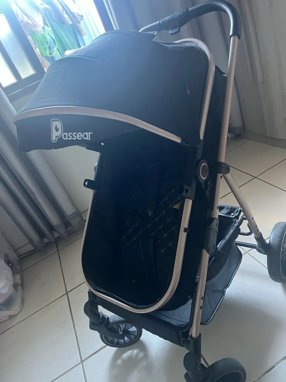 Carrinho de bebê Europeu 3 em 1  - Foto 4