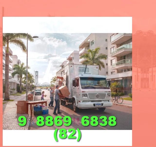 frete em pinheiro, jatiúca e centro - transporte seguro e rápido!
