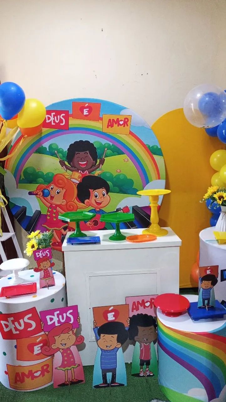Decoração de Festa pegue e monte  - Foto 2
