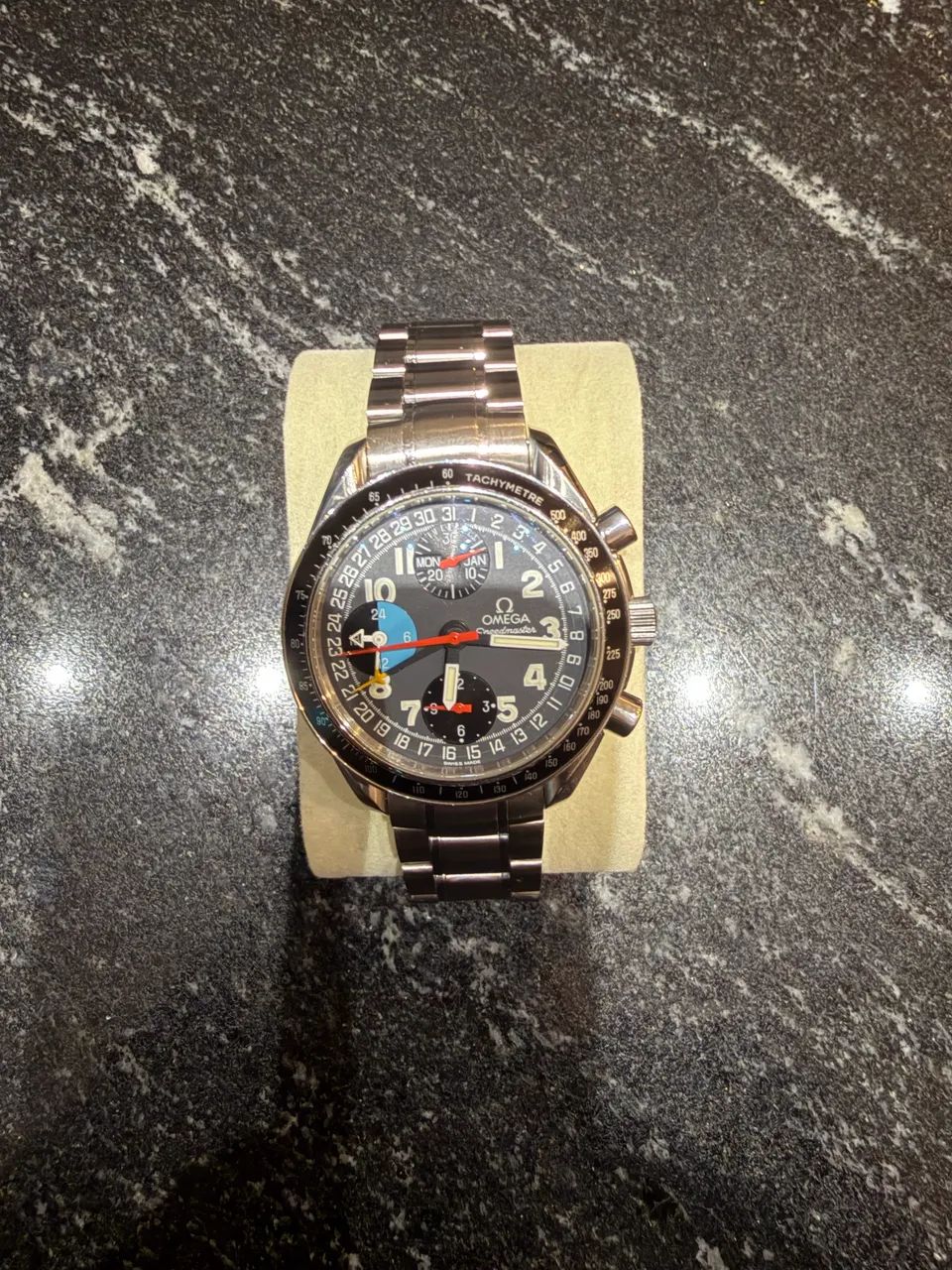 Relógio Omega Speedmaster Automatic Triple Calendar - Mark 40 - Foto 4