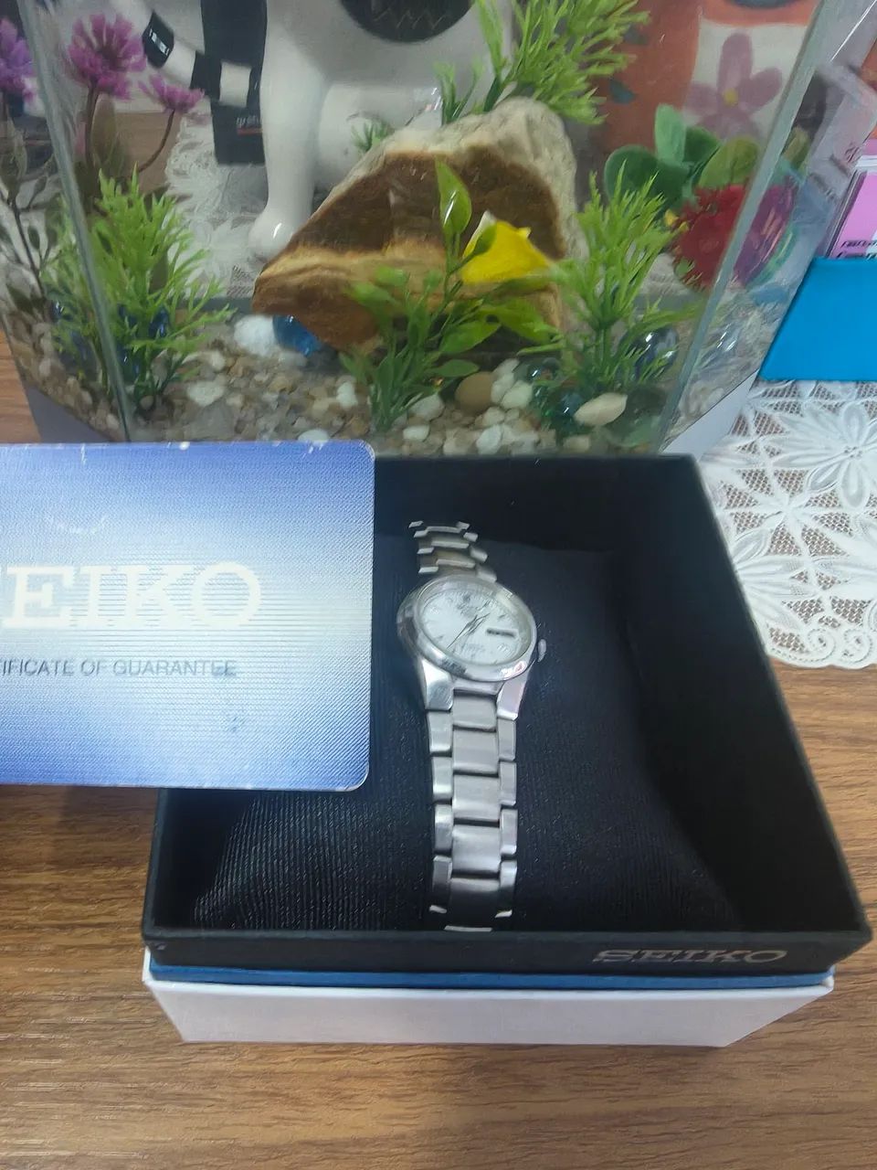 Relógio feminino Seiko original com certificado de garantia  - Foto 4