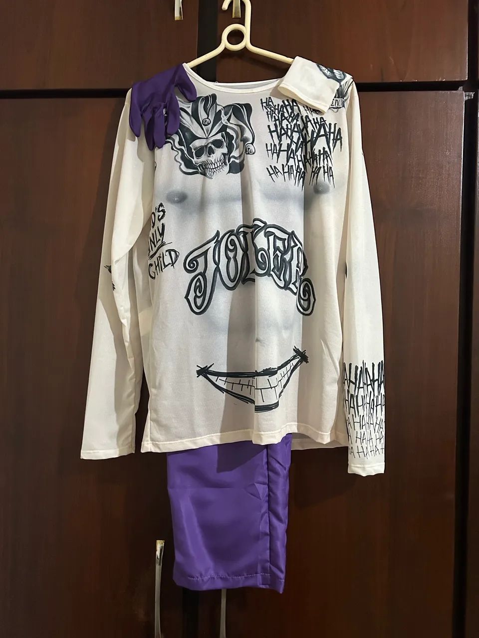 Fantasia Cosplay Coringa Esquadrão Suicida