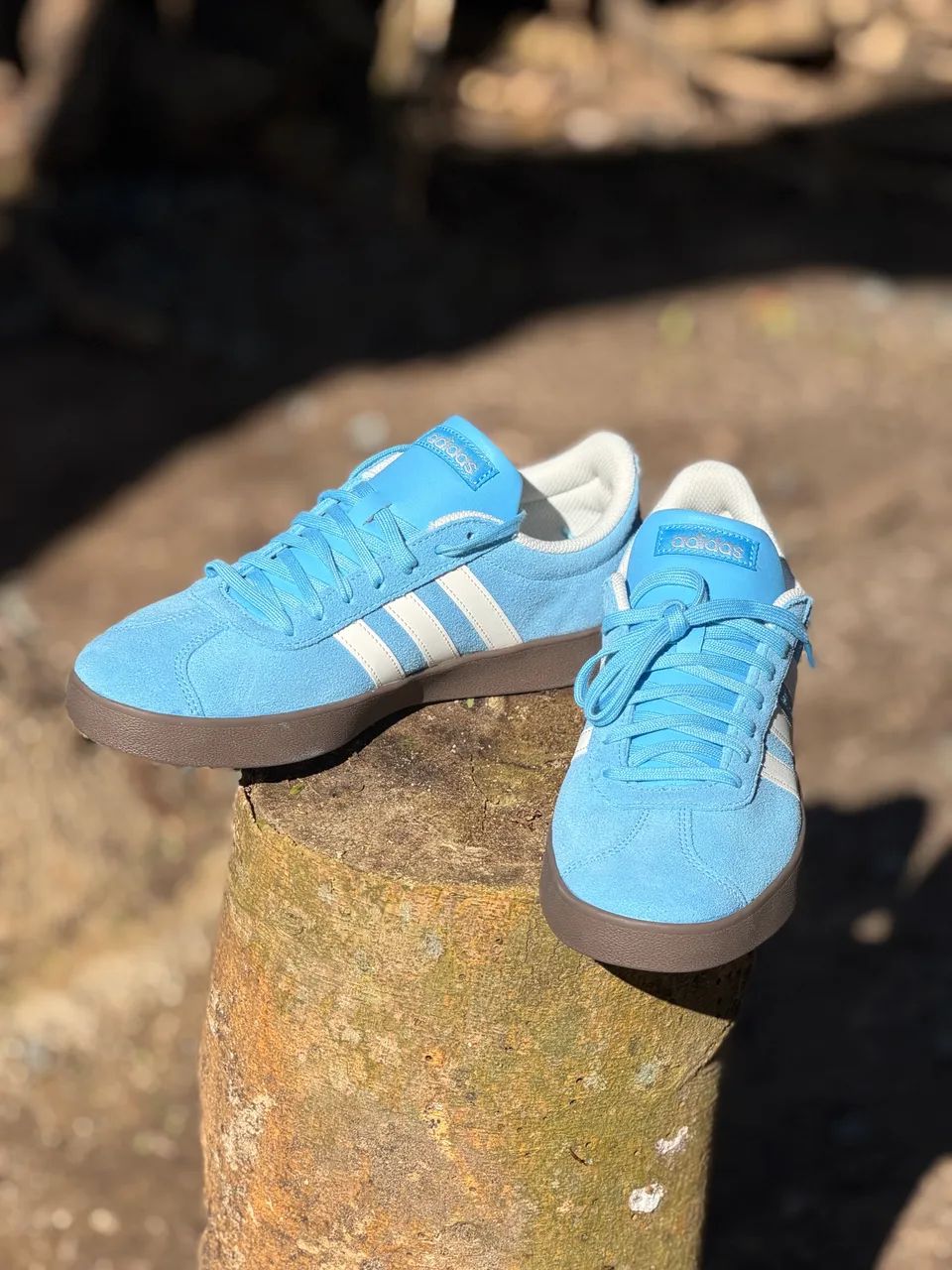Adidas VL Court 3.0 "Azul/Branco" - Foto 2