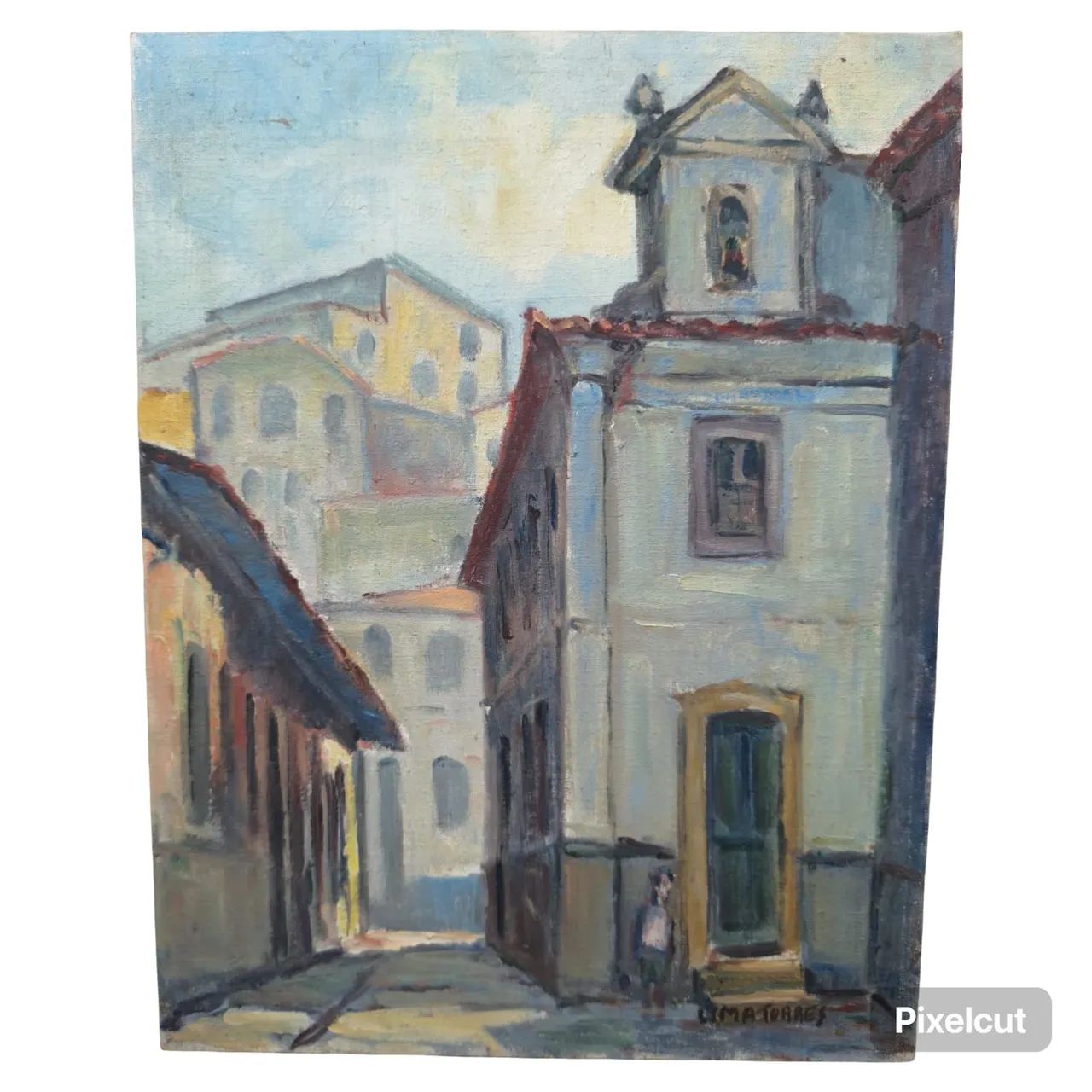 Quadro óleo sobre tela - Alberto Lima torres