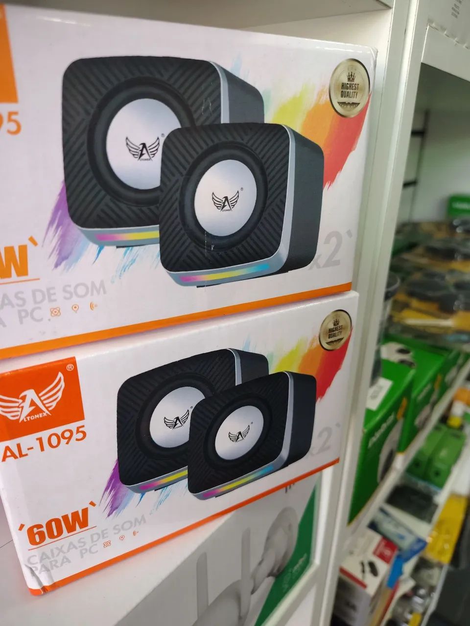 Caixas de som para Pc AL 1095 - Foto 2