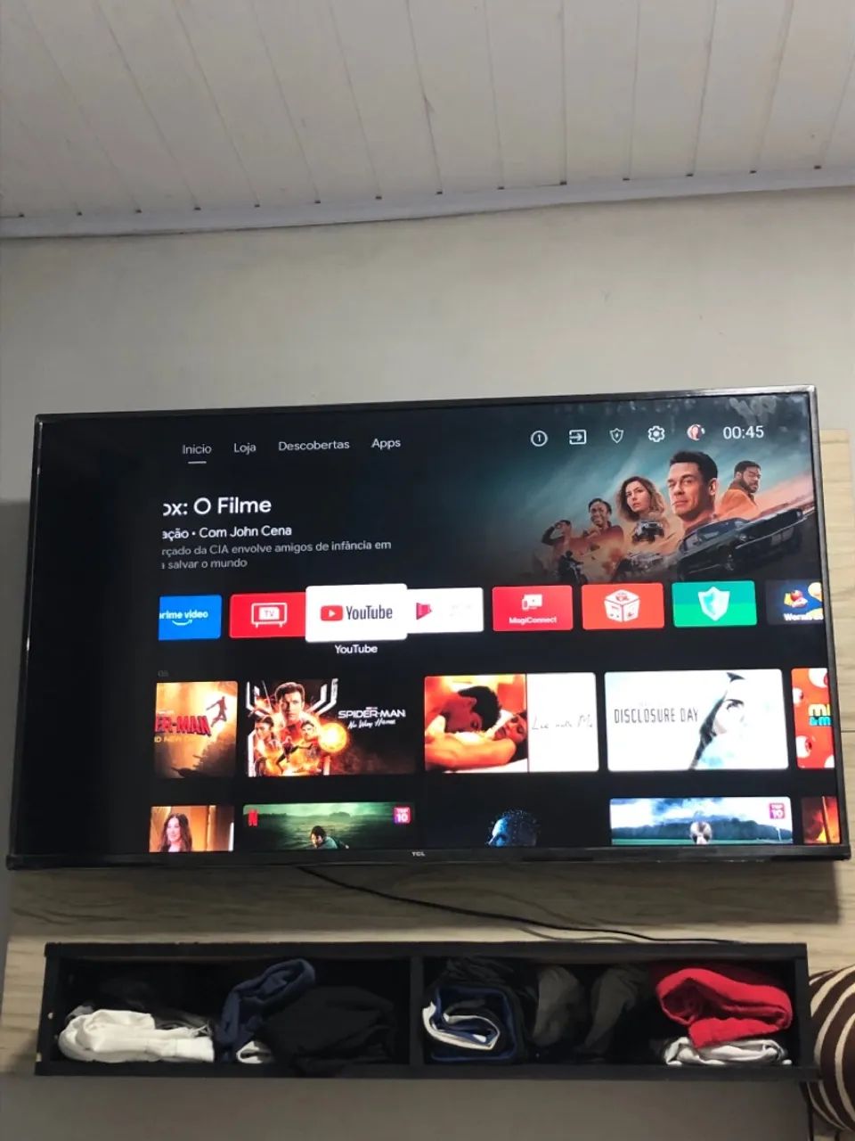 Smart tv tcl 50 polegadas -defeito - Foto 5