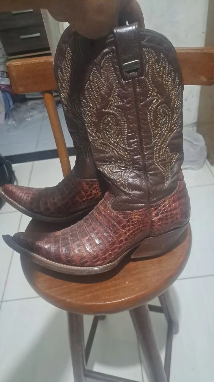 Botas do reizinho jacaré  - Foto 4