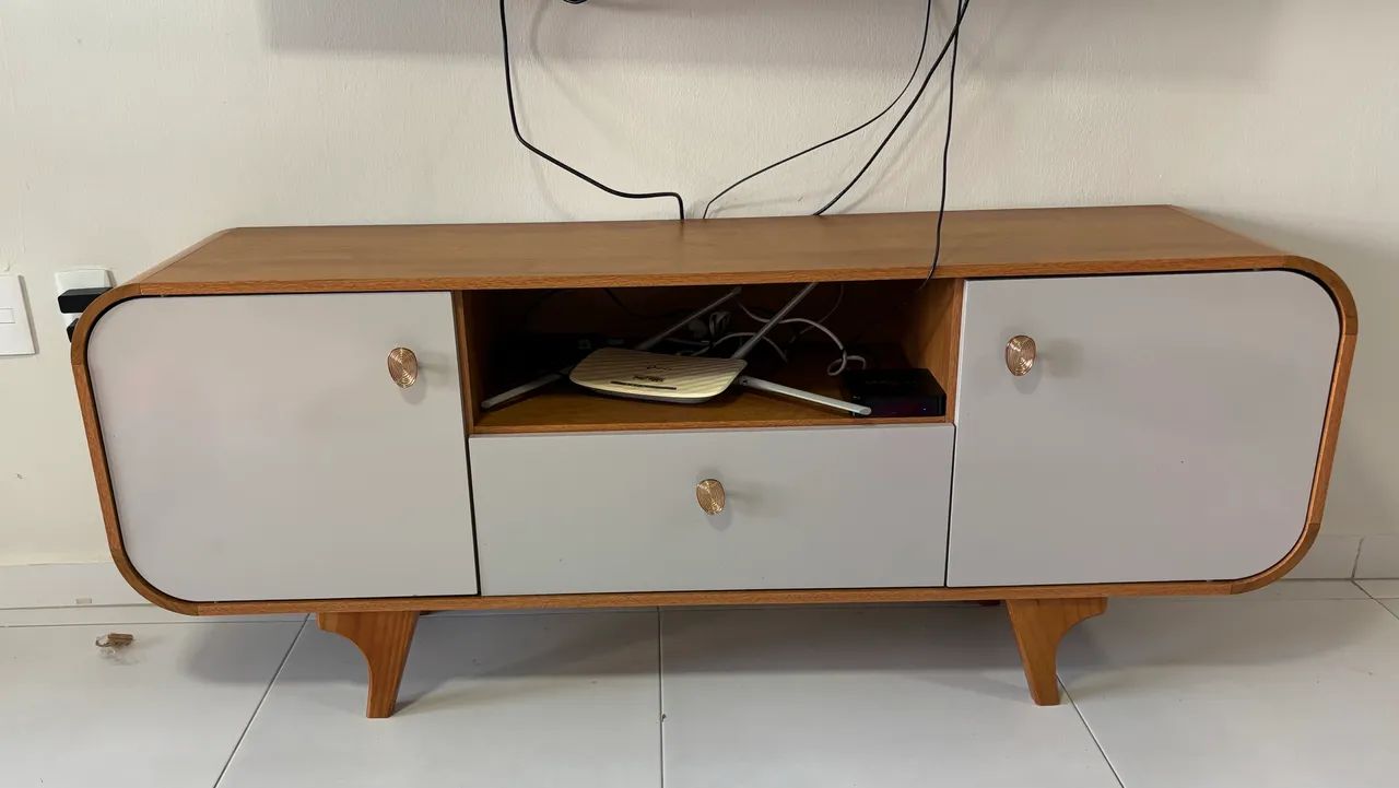 Rack 160cm para sala moderno e estiloso  - Foto 3