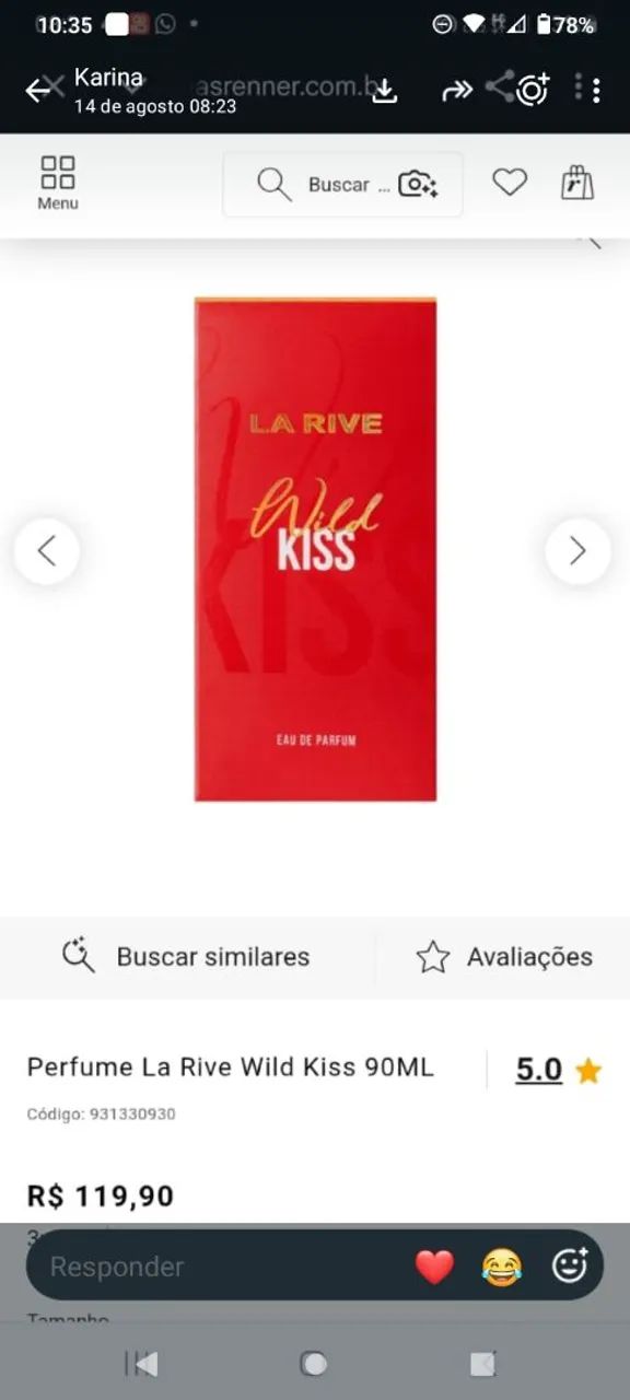 Perfume lá rive na promocao - Foto 2