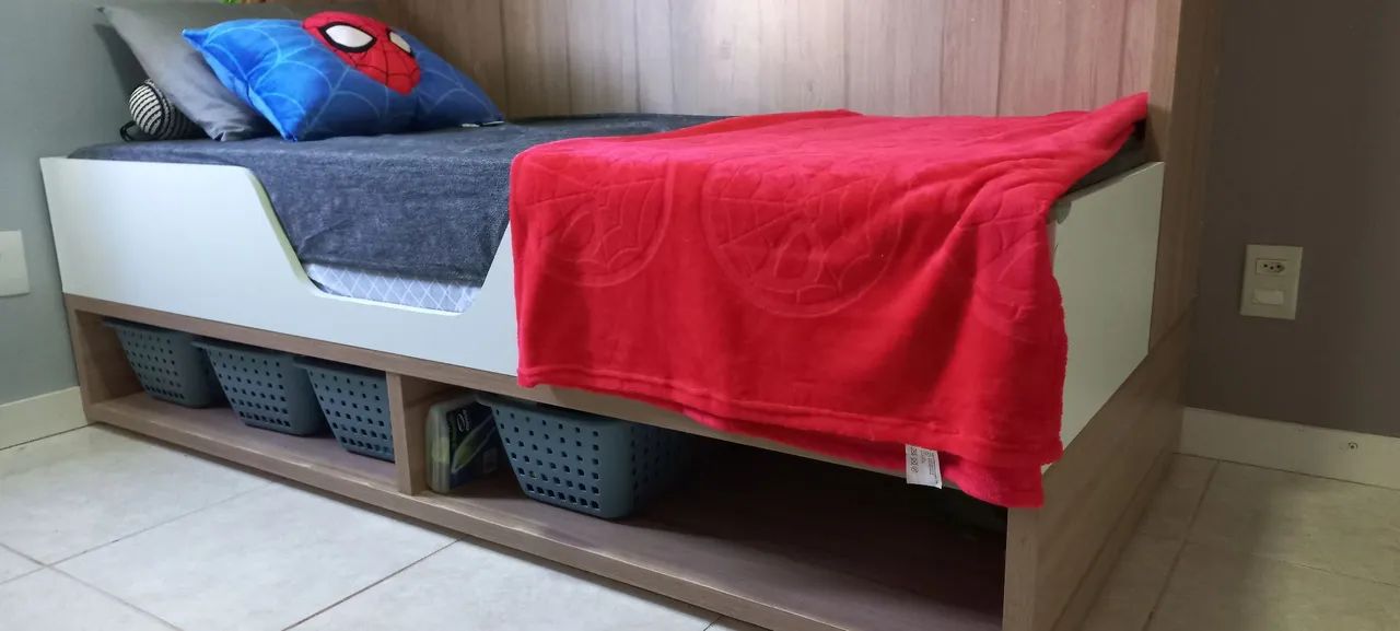 Cama casinha infantil 100% mdf - Foto 4