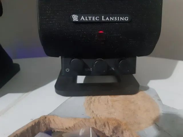 Caixas de som para PC/Notebook/Celular Altec Lansing (raridade) - Foto 4