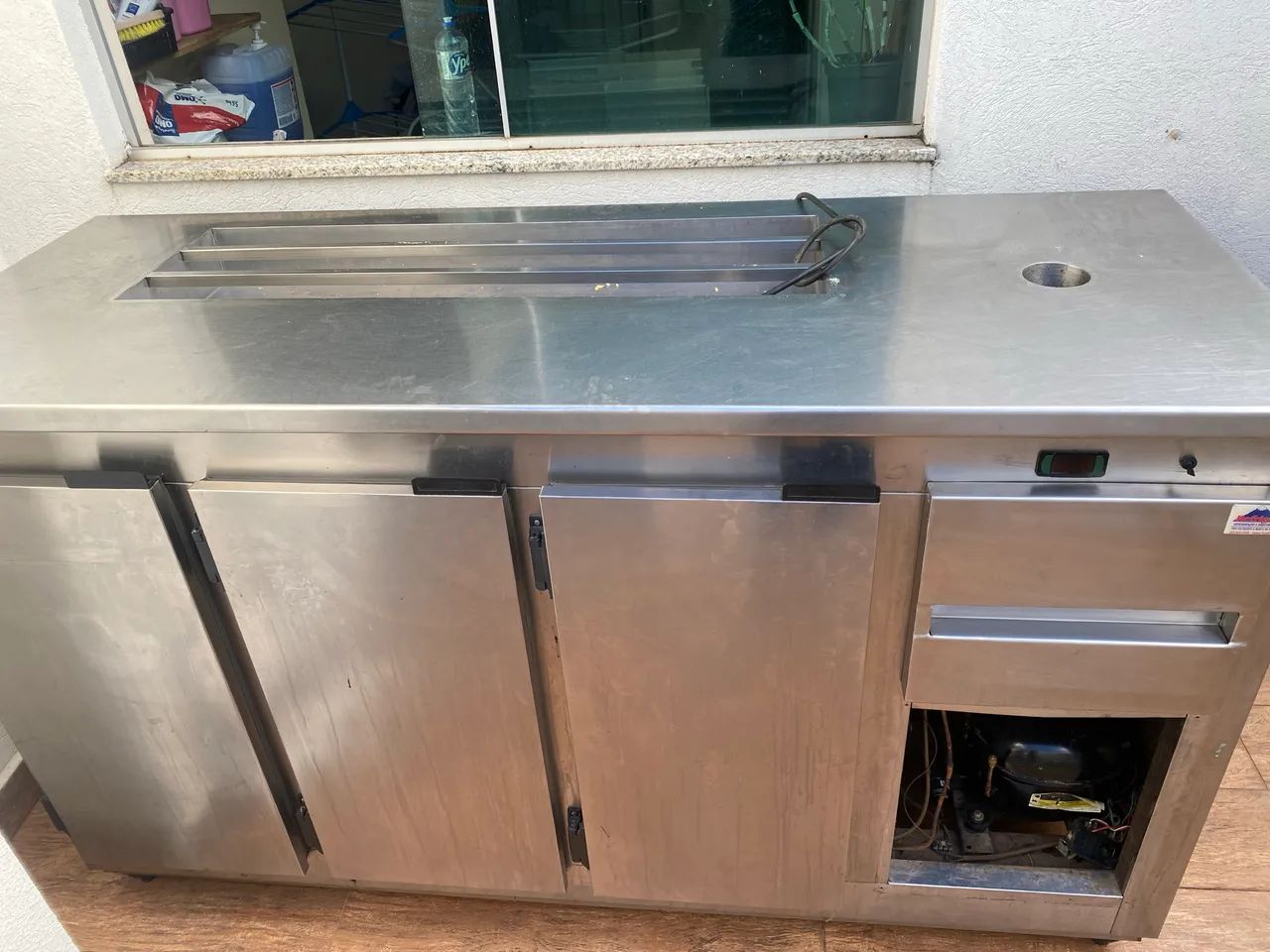 Balcão Inox (Condimentadora)