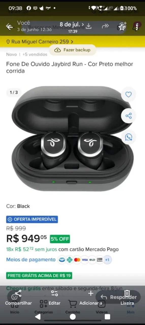 Fones de ouvidos - Foto 2