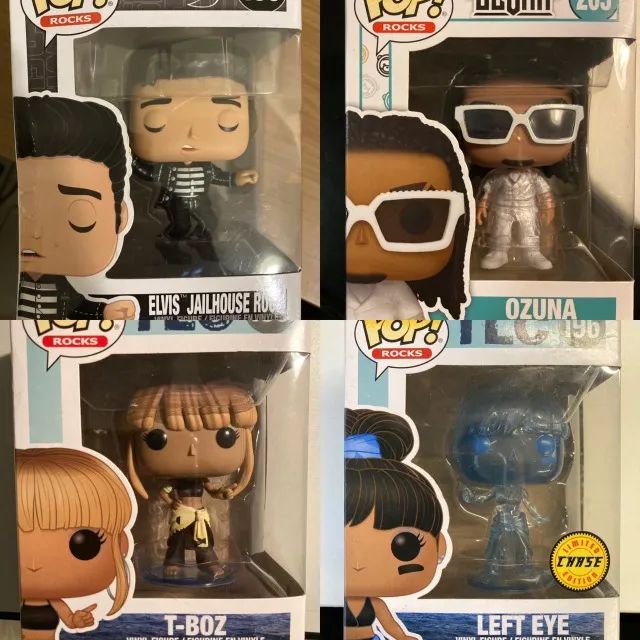 Pacote Funko - Rock Diversos