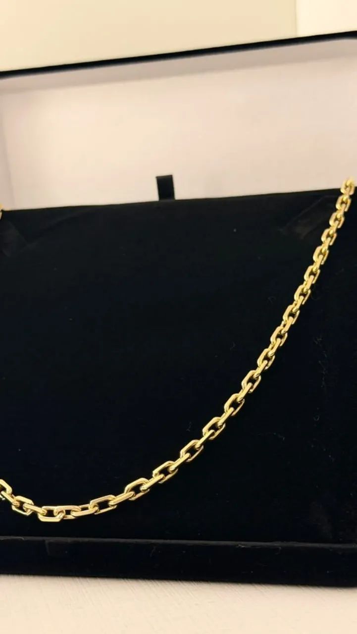 Lindo cordão maciço 18k , zero nunca usado  - Foto 3