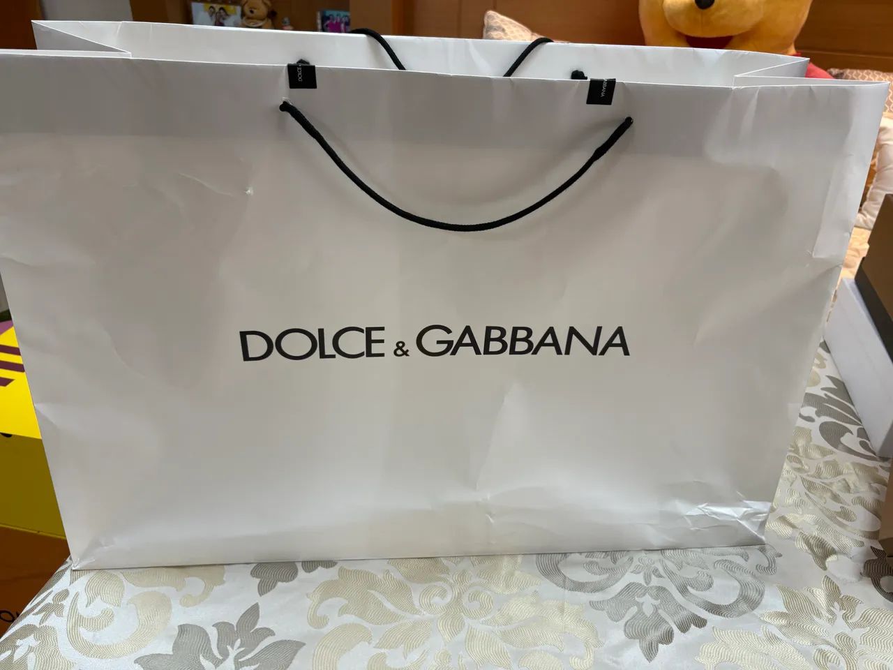 Sacola Dolce Gabanna enorme - 75x50cm
