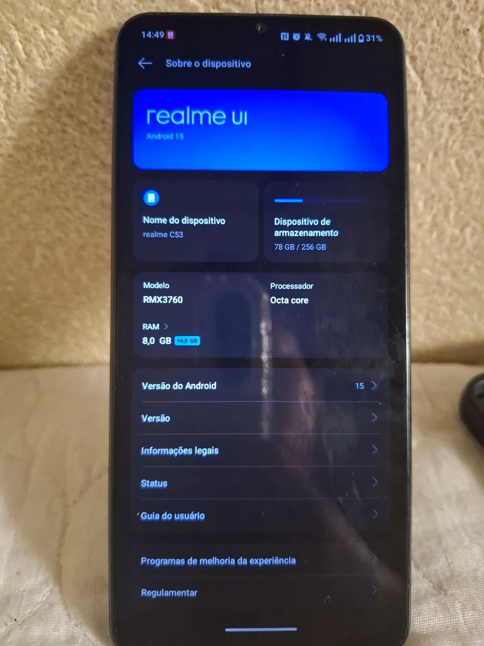 Celular realme 53 256GB