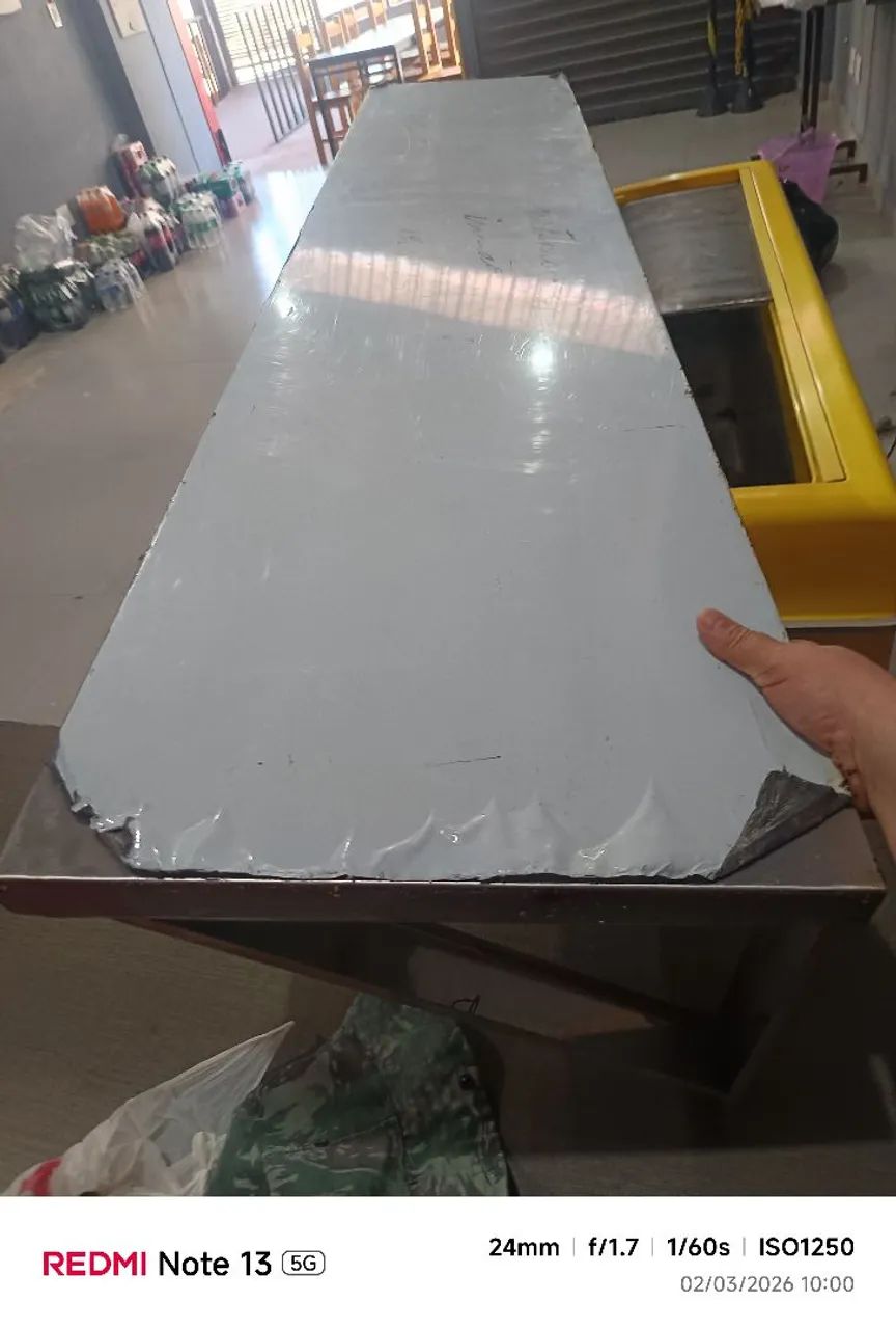 prateleira  inox