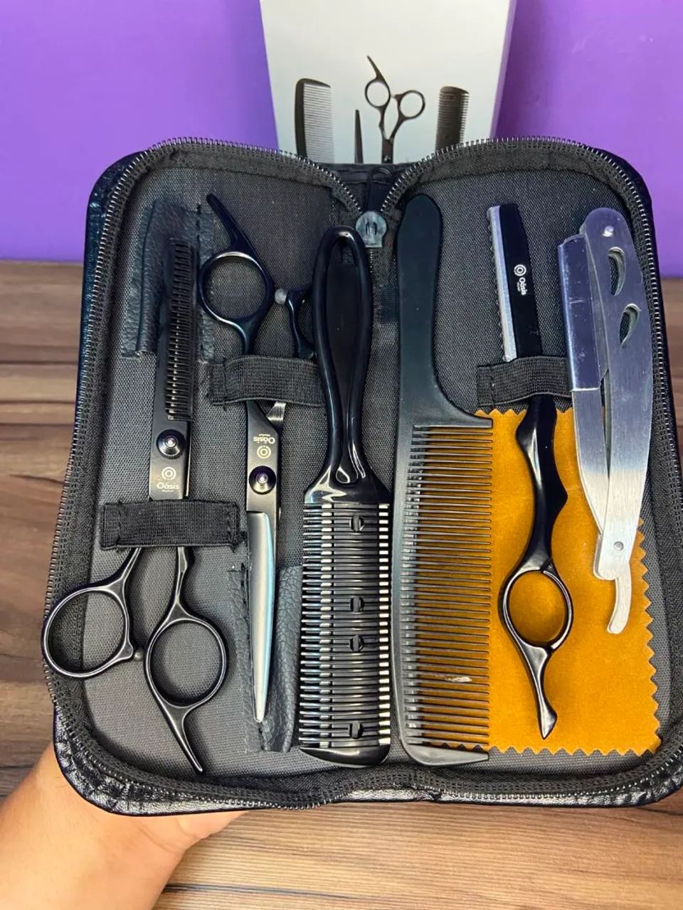 Kit Corte de Cabelo com 6 Peças - OIH-5180 Oásis - Foto 2