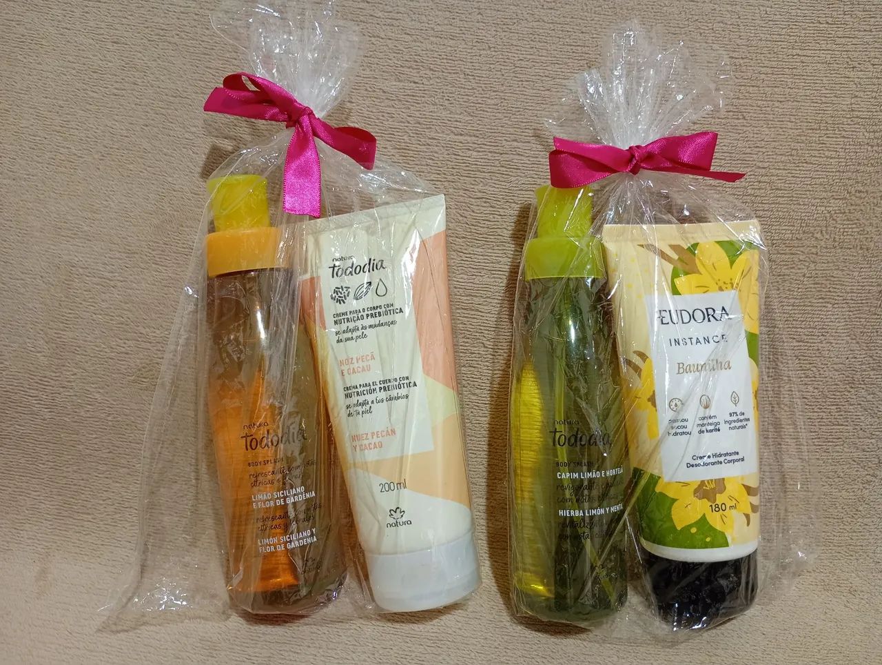 Kit hidratante e colônia natura ou Eudora - Foto 2