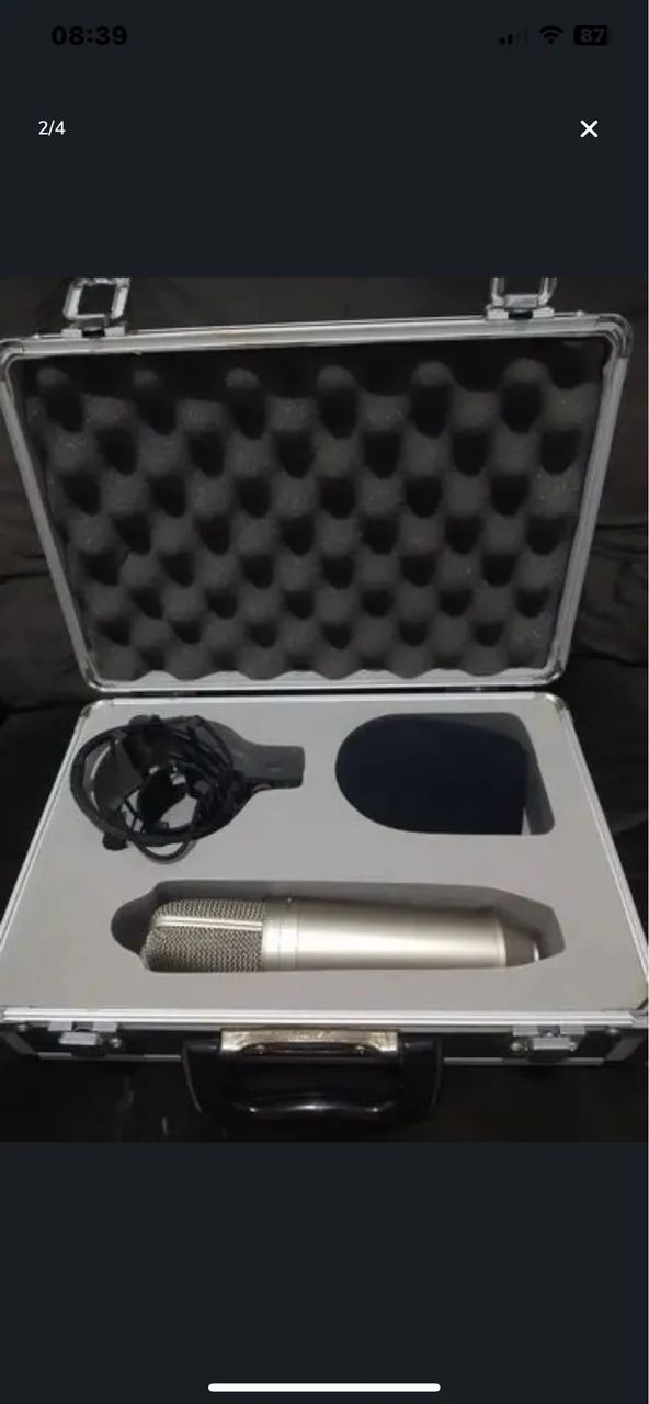 Microfone profissional  - Foto 2