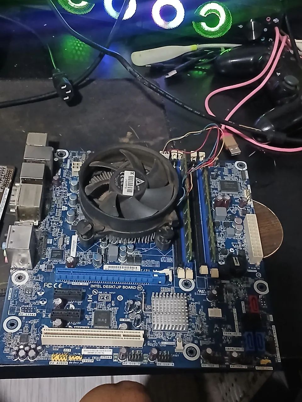 Placa mãe + Processador + Memória Ram - Foto 2