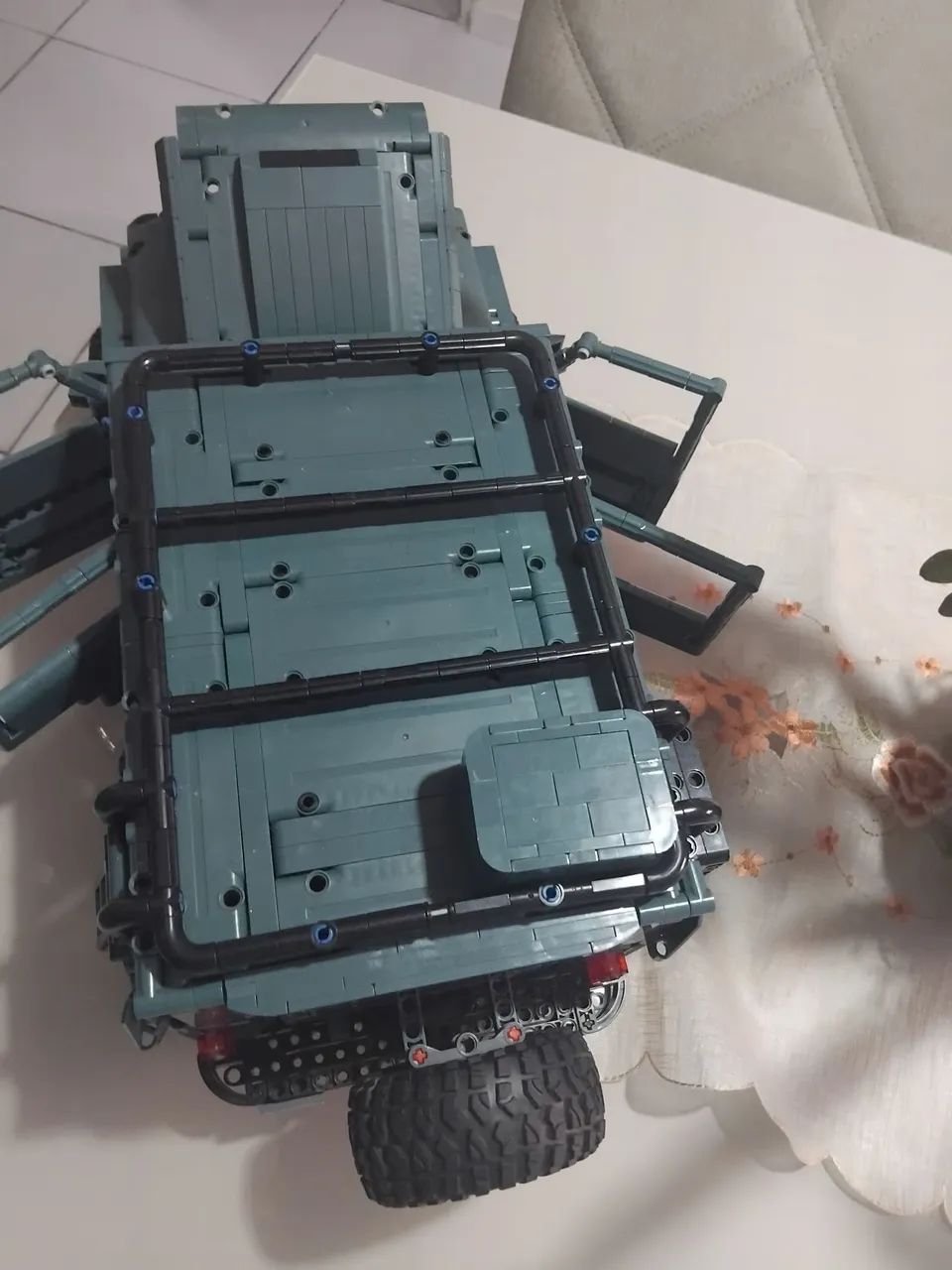Lego Jeep Defender bloco de construção. - Foto 5