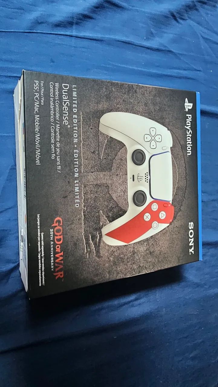 Controle DualSense God of War 20 Anos - PS5